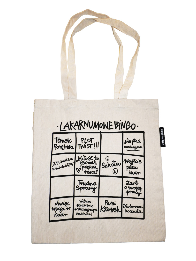 Torba na zakupy Lakarnumowe Bingo - Gałgan.shop zdjęcie 1