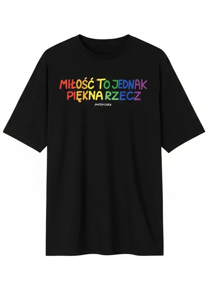 T-Shirt "Miłość" by Awizo&Laka  - Gałgan.shop zdjęcie 1